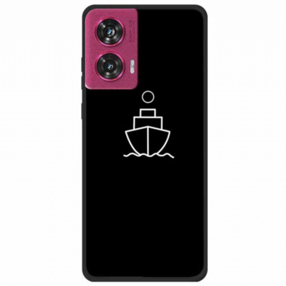 Case Hoesje Motorola Edge 50 Fusion Telefoonhoesje Cruiseschip