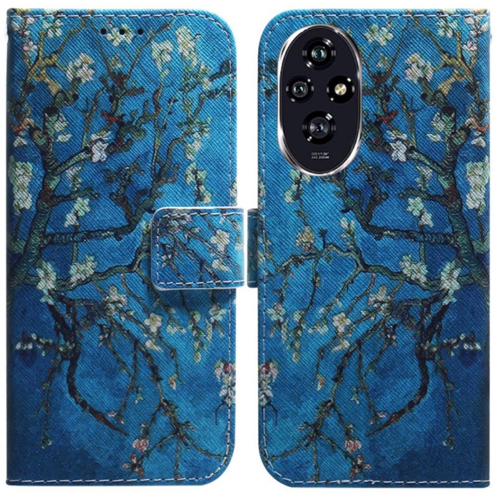 Bescherming Hoesje Honor 200 Abrikozenbloemen