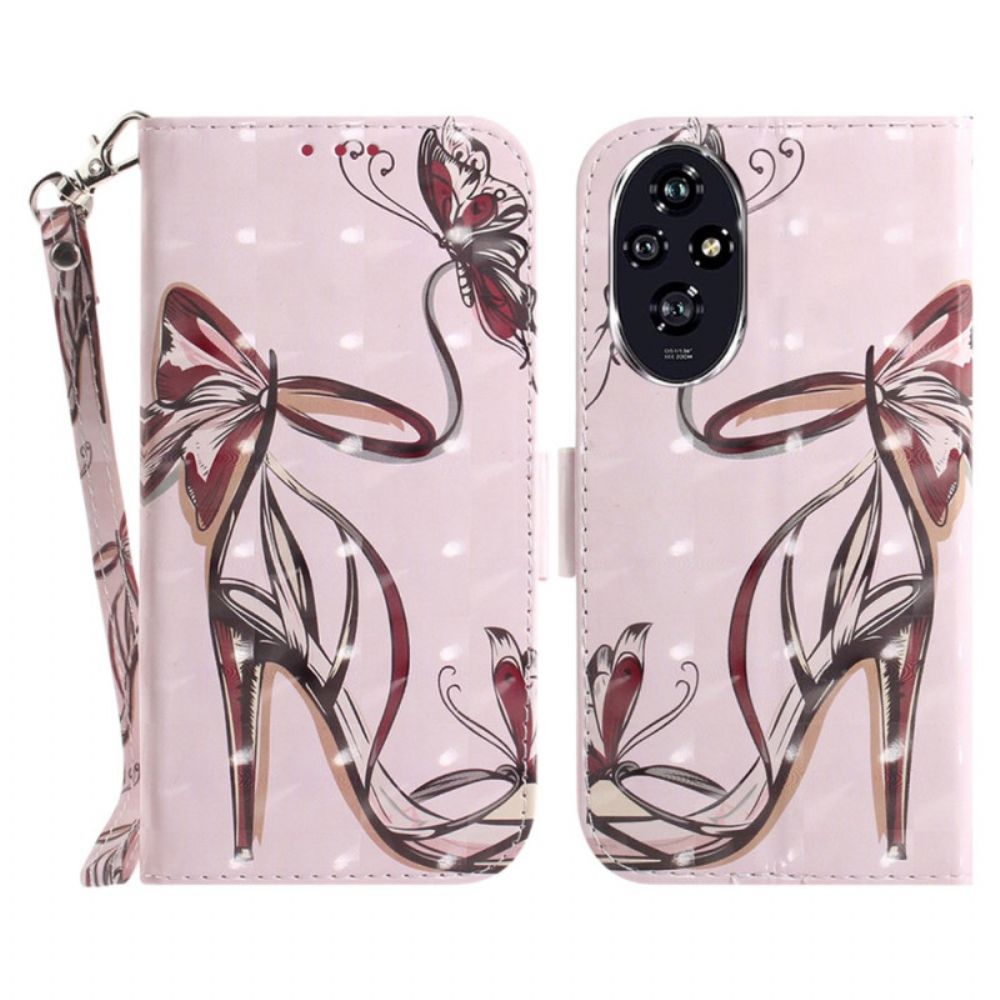 Leren Hoesje Honor 200 Bandpomp