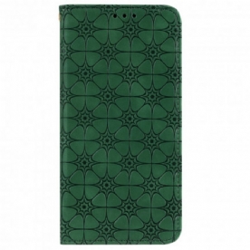 Bescherming Hoesje voor iPhone 13 Folio-hoesje Barokke Bloemen