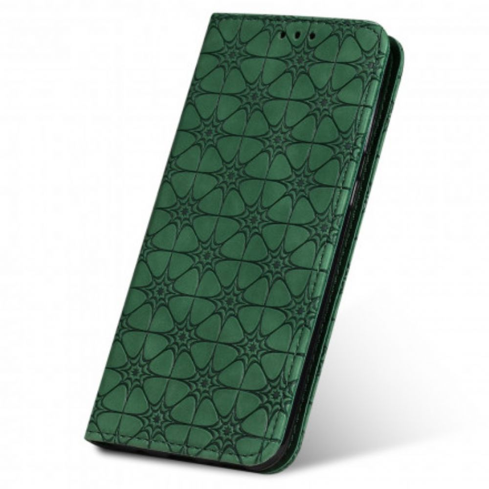 Bescherming Hoesje voor iPhone 13 Folio-hoesje Barokke Bloemen