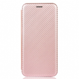 Bescherming Hoesje voor iPhone 13 Folio-hoesje Koolstofvezel