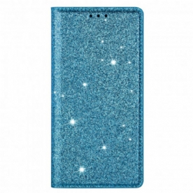 Bescherming Hoesje voor iPhone 13 Folio-hoesje Paillettenstijl