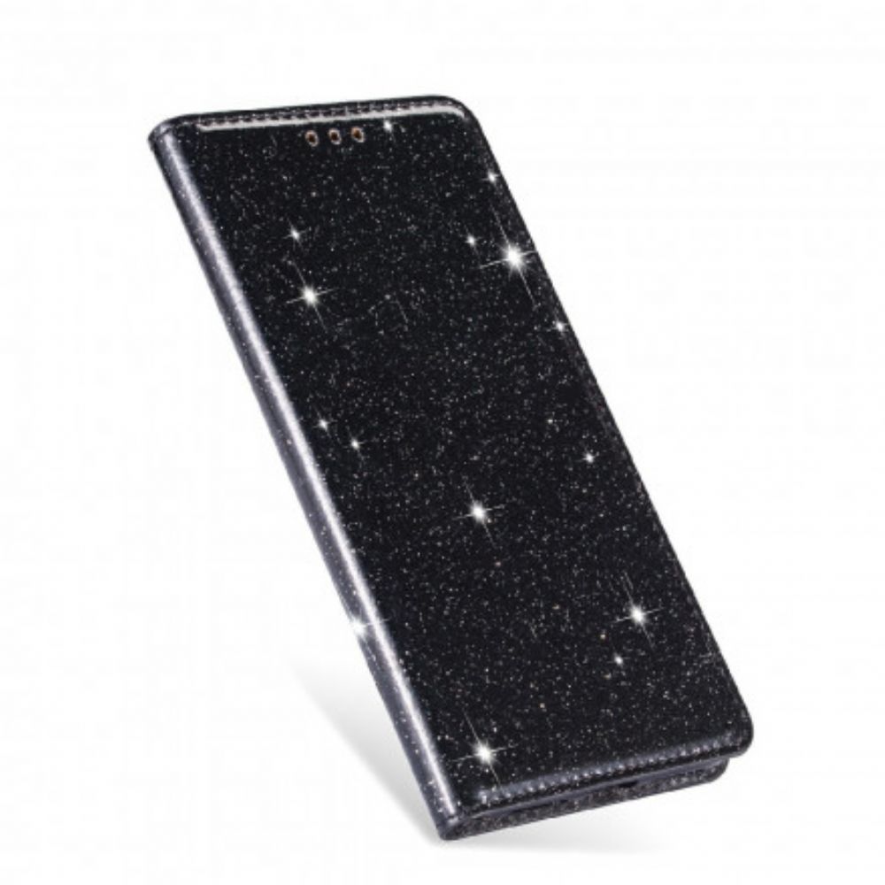 Bescherming Hoesje voor iPhone 13 Folio-hoesje Paillettenstijl