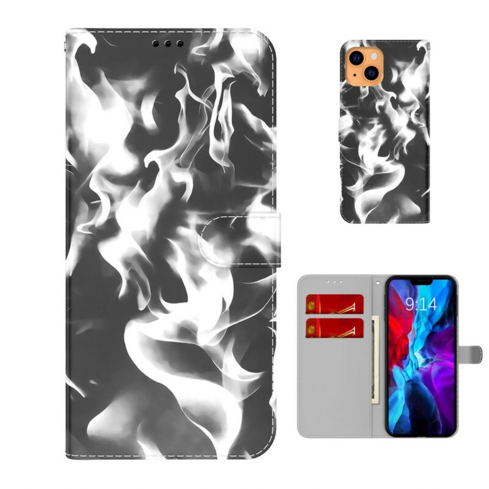 Folio-hoesje voor iPhone 13 Abstract Patroon