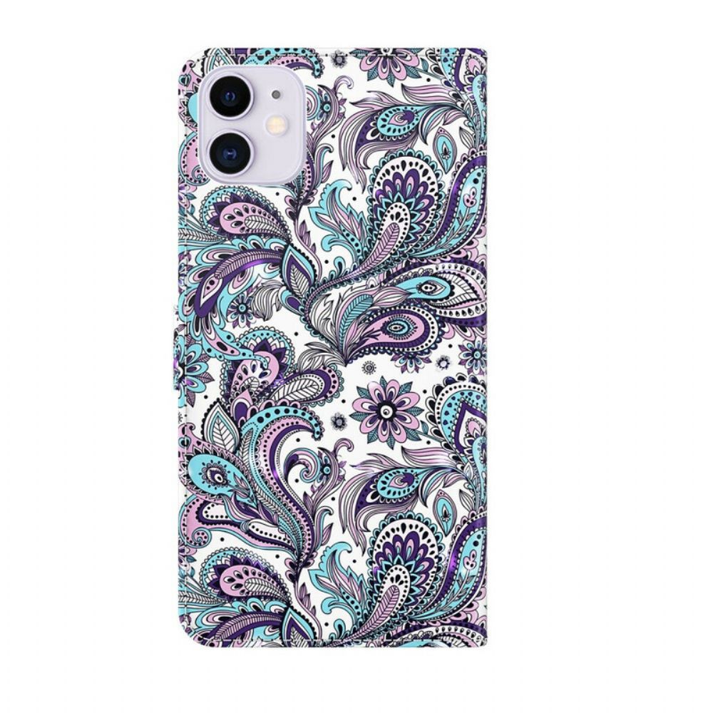 Folio-hoesje voor iPhone 13 Bloemen Patronen