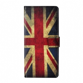 Folio-hoesje voor iPhone 13 Engeland Vlag