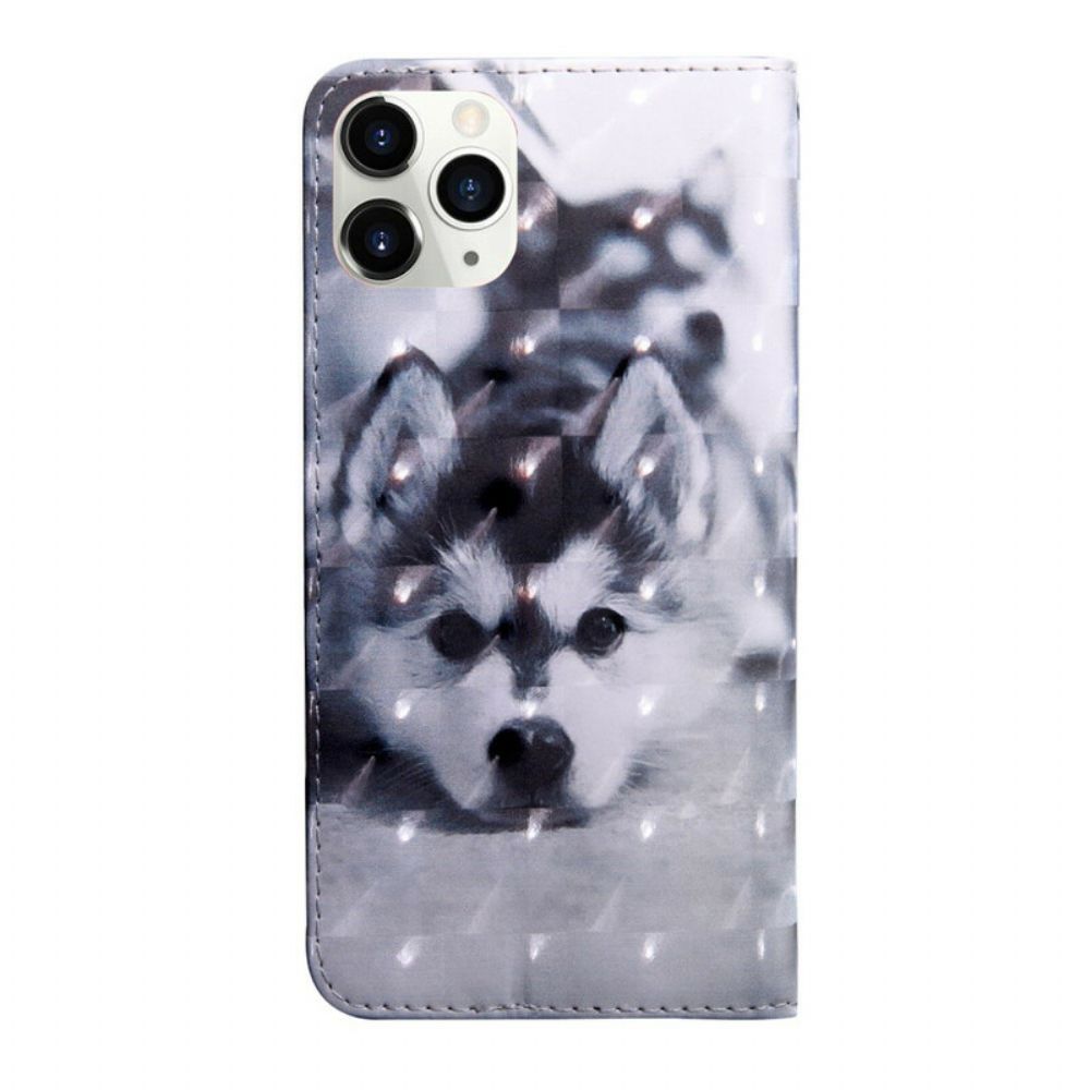 Folio-hoesje voor iPhone 13 Lichtvlek Gustave De Hond