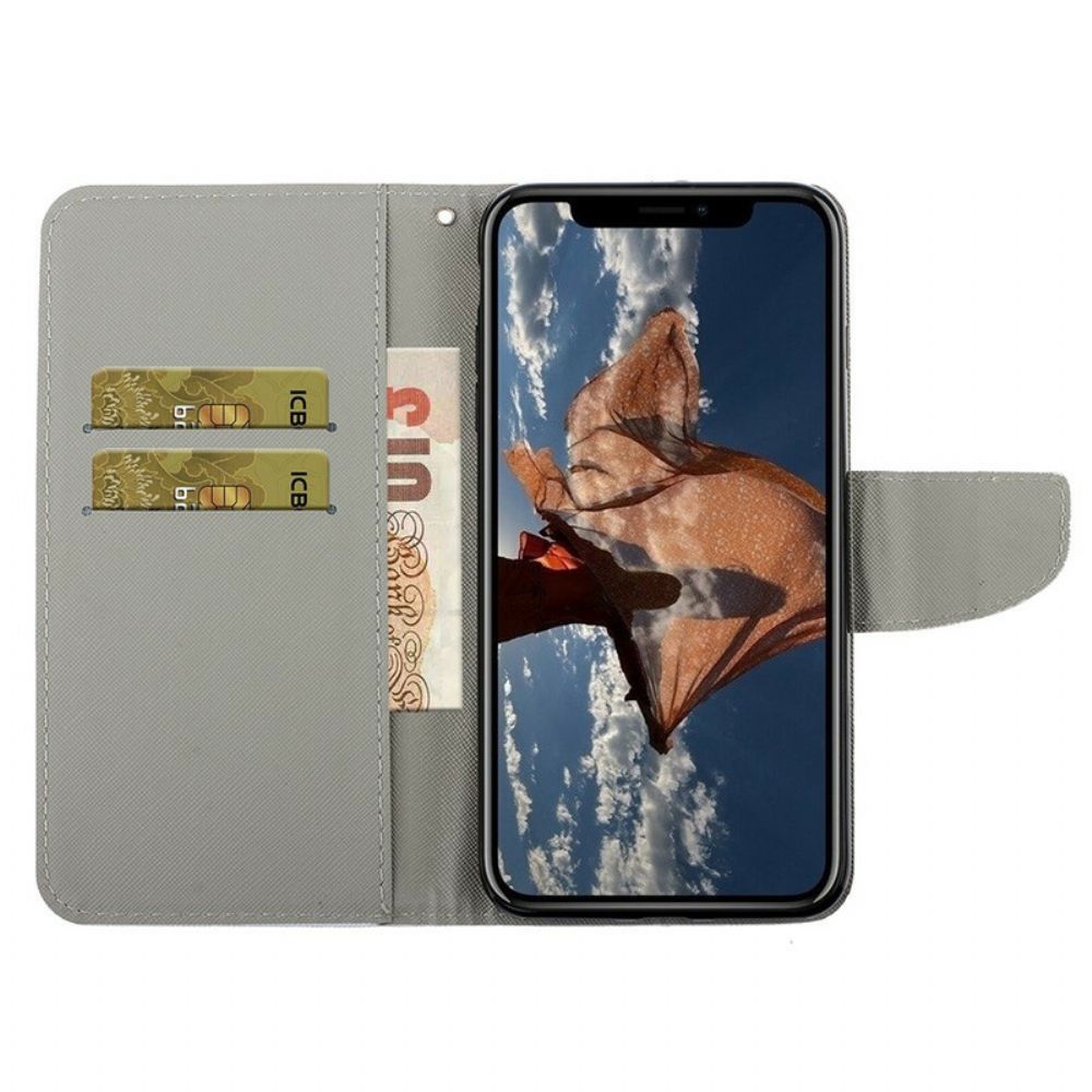 Folio-hoesje voor iPhone 13 Magische Fee