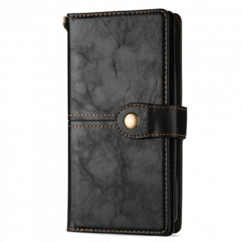 Folio-hoesje voor iPhone 13 Vintage Multifunctioneel