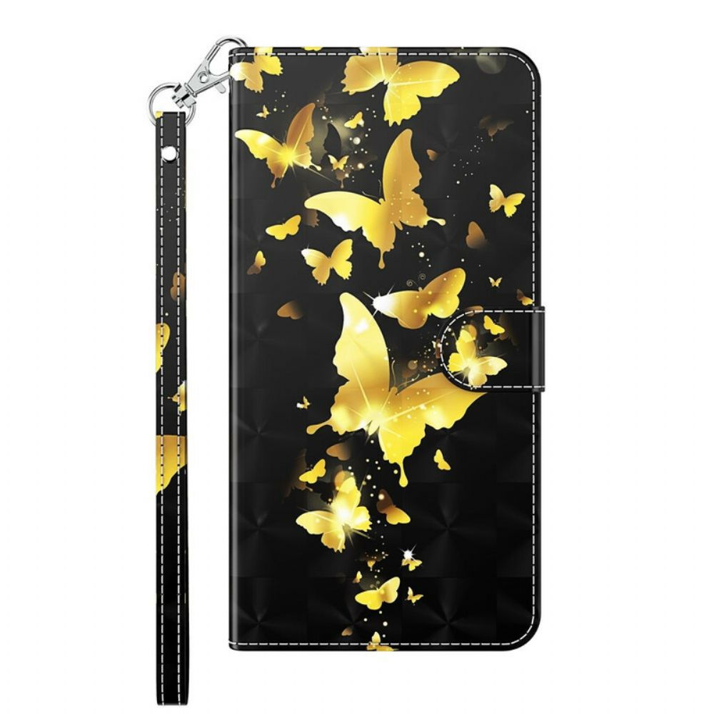 Folio-hoesje voor iPhone 13 Vlinders