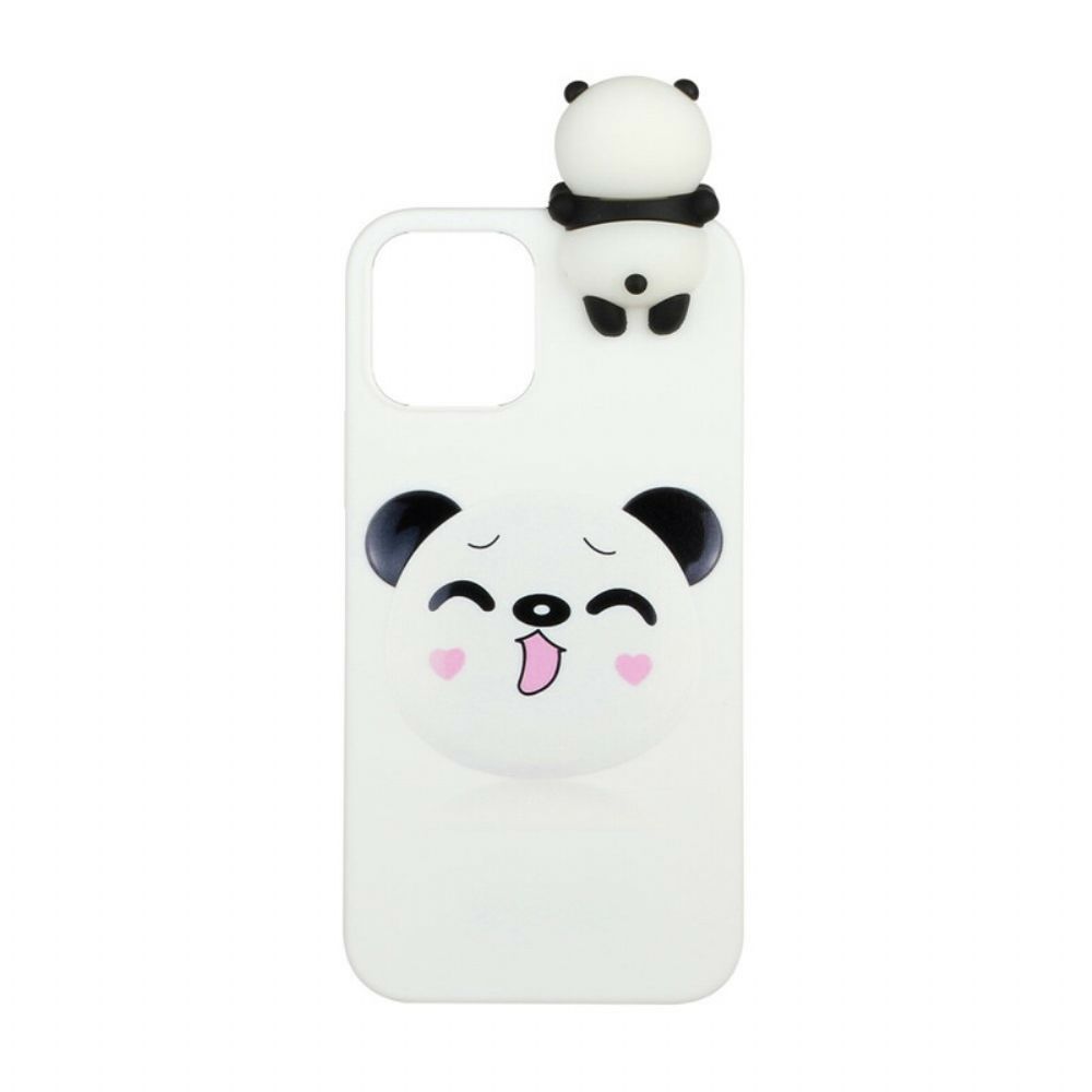 Hoesje voor iPhone 13 Cool Panda 3d