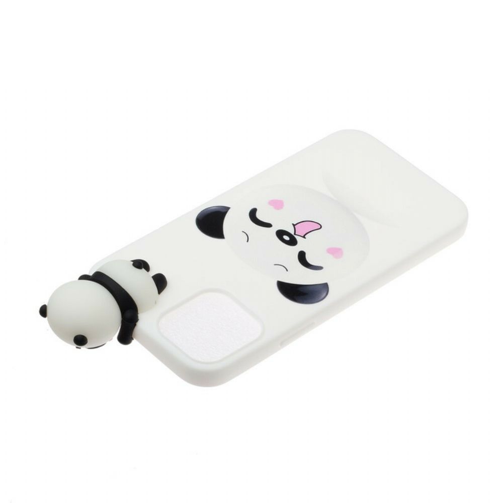 Hoesje voor iPhone 13 Cool Panda 3d