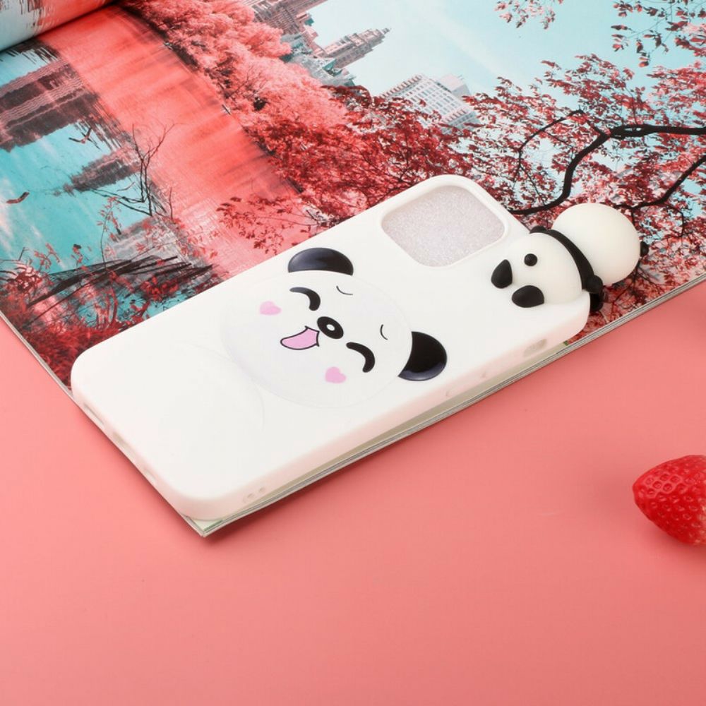 Hoesje voor iPhone 13 Cool Panda 3d