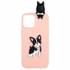 Hoesje voor iPhone 13 Flavian De Hond 3d