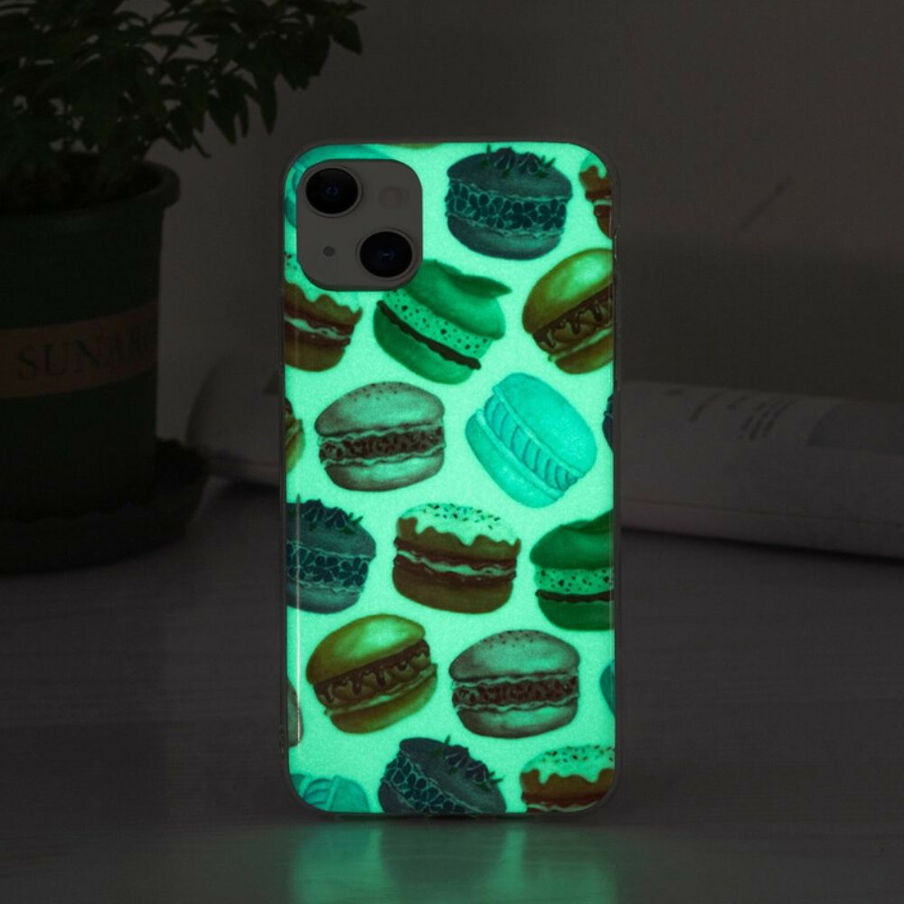 Hoesje voor iPhone 13 Fluorescerende Bitterkoekjes