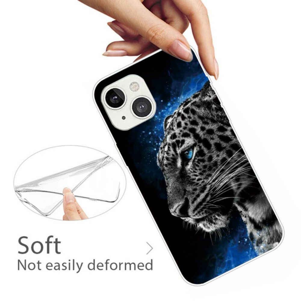 Hoesje voor iPhone 13 Kattengezicht