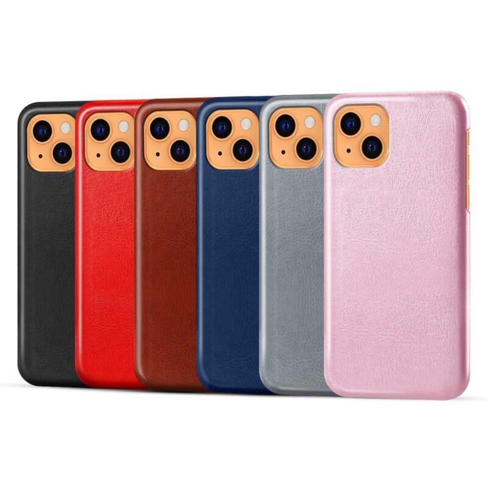 Hoesje voor iPhone 13 Ksq Leereffect