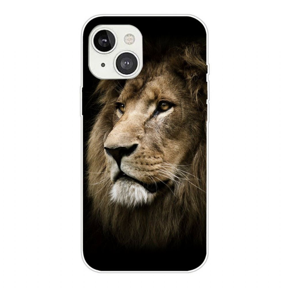 Hoesje voor iPhone 13 Leeuwenkop