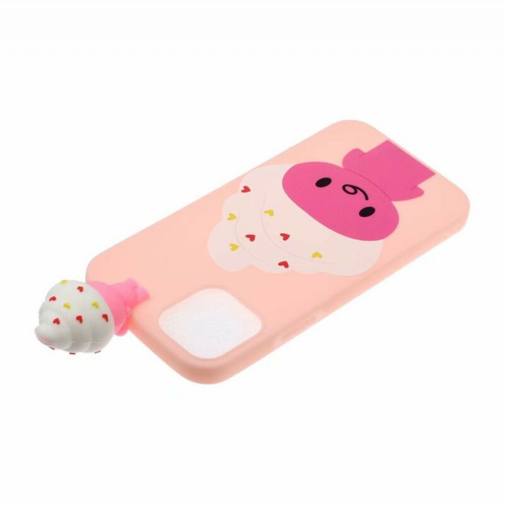 Hoesje voor iPhone 13 Leuk Ijs 3d