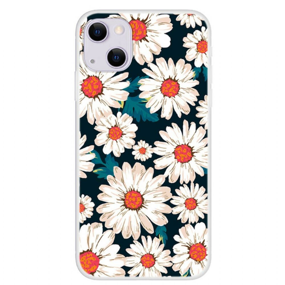 Hoesje voor iPhone 13 Madeliefjes