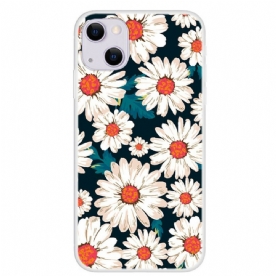 Hoesje voor iPhone 13 Madeliefjes