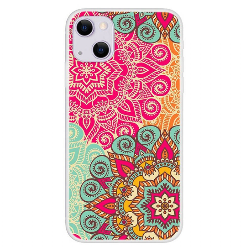 Hoesje voor iPhone 13 Mandala-trend