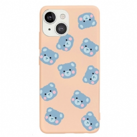 Hoesje voor iPhone 13 Meerdere Welpen