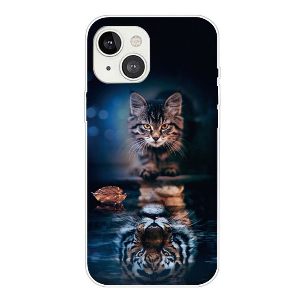 Hoesje voor iPhone 13 Mijn Tijger