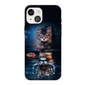 Hoesje voor iPhone 13 Mijn Tijger