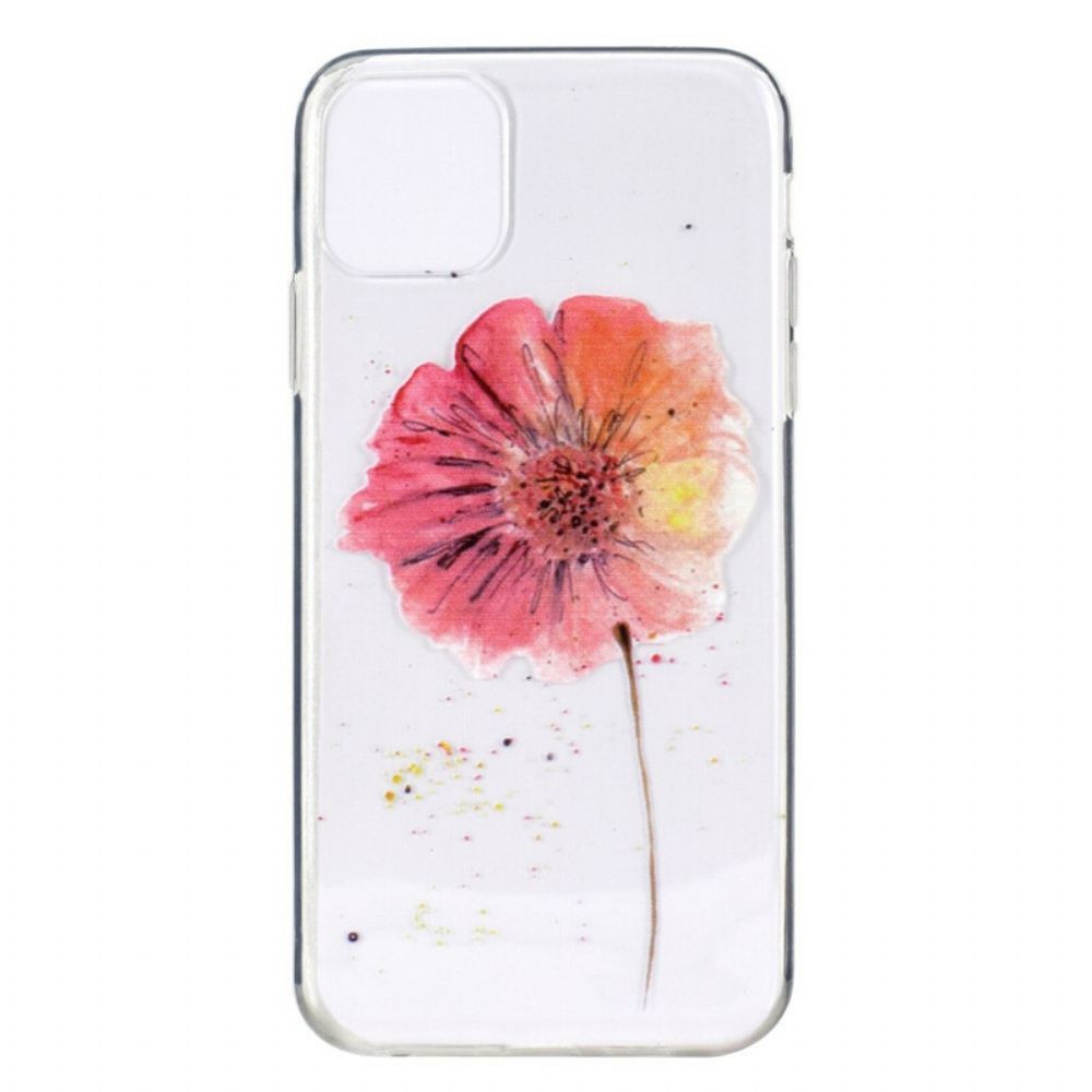 Hoesje voor iPhone 13 Naadloos Aquarel Bloemenpatroon