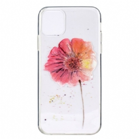 Hoesje voor iPhone 13 Naadloos Aquarel Bloemenpatroon