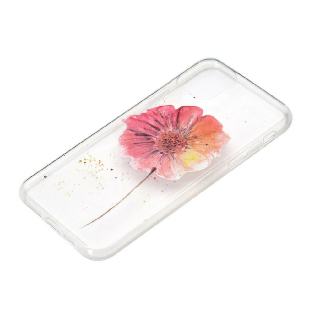 Hoesje voor iPhone 13 Naadloos Aquarel Bloemenpatroon