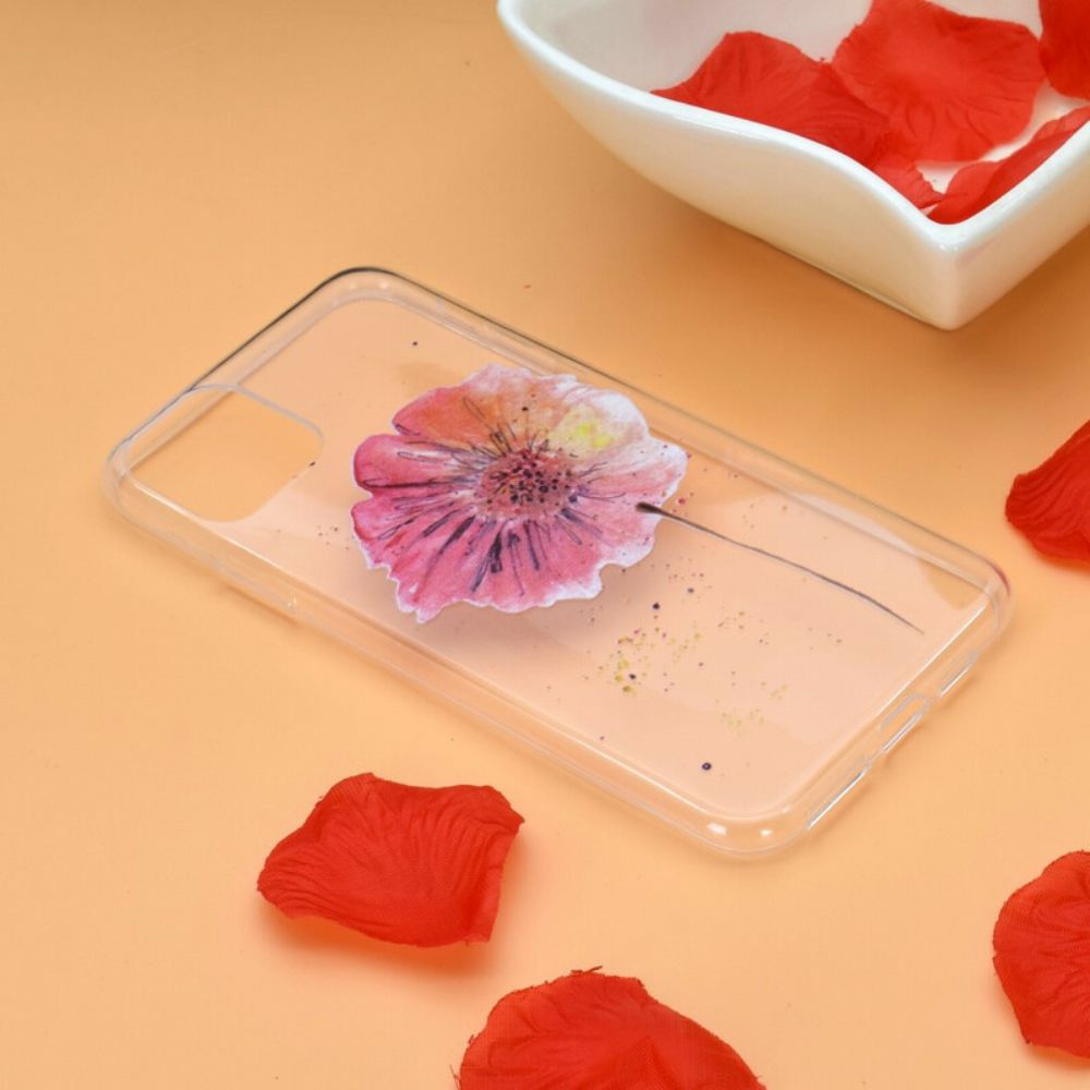 Hoesje voor iPhone 13 Naadloos Aquarel Bloemenpatroon