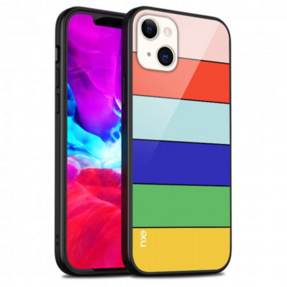 Hoesje voor iPhone 13 Nxe Rainbow-serie