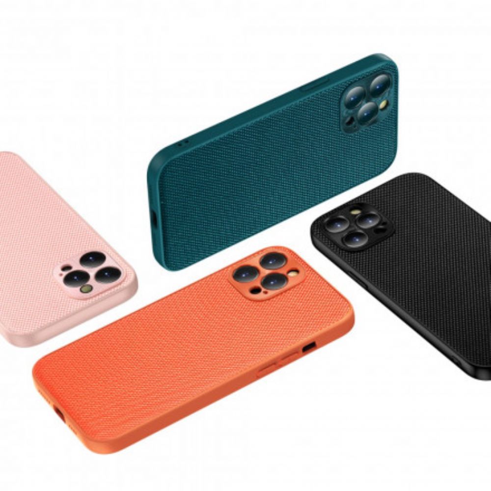 Hoesje voor iPhone 13 Nylon Hybride