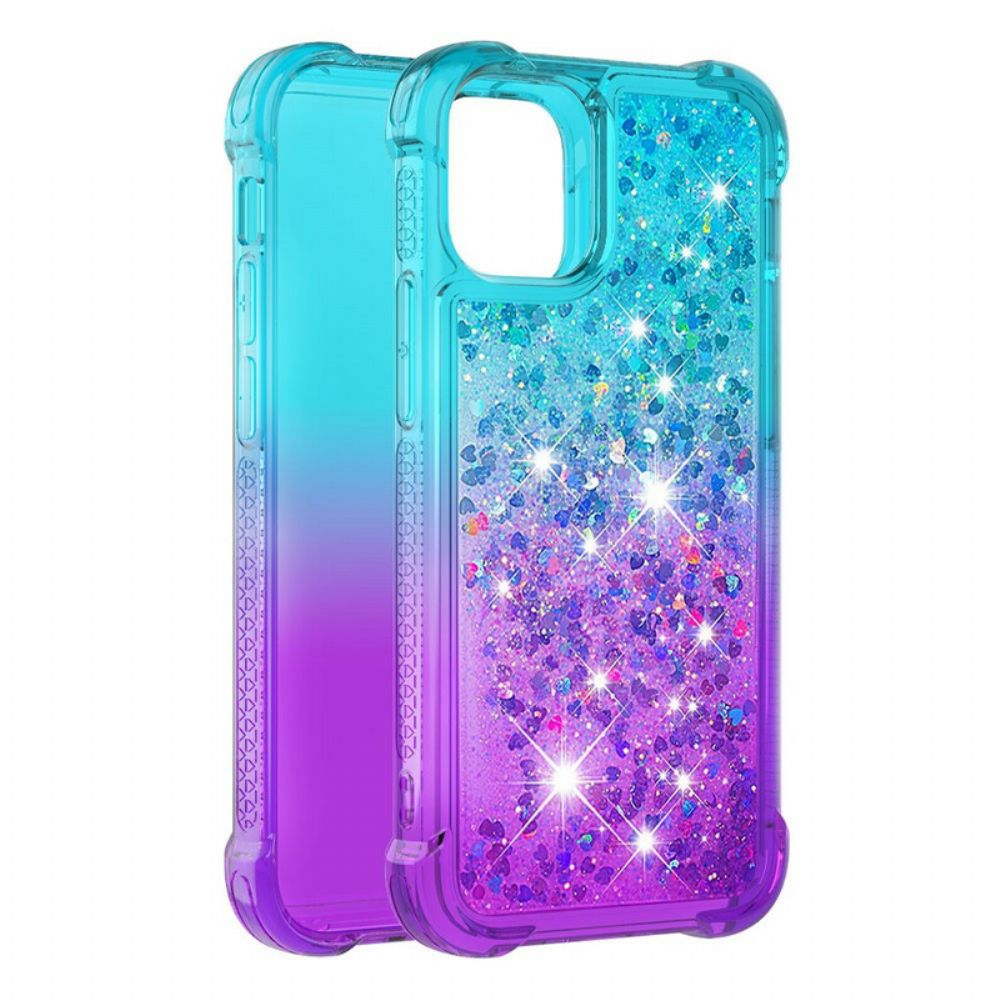 Hoesje voor iPhone 13 Pailletten Kleuren