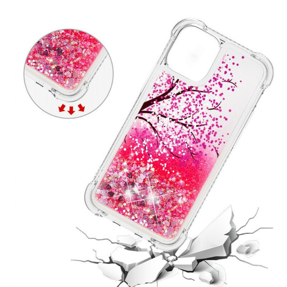 Hoesje voor iPhone 13 Paillettenboom