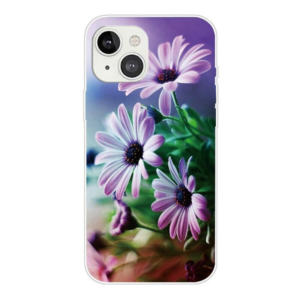 Hoesje voor iPhone 13 Realistische Bloemen