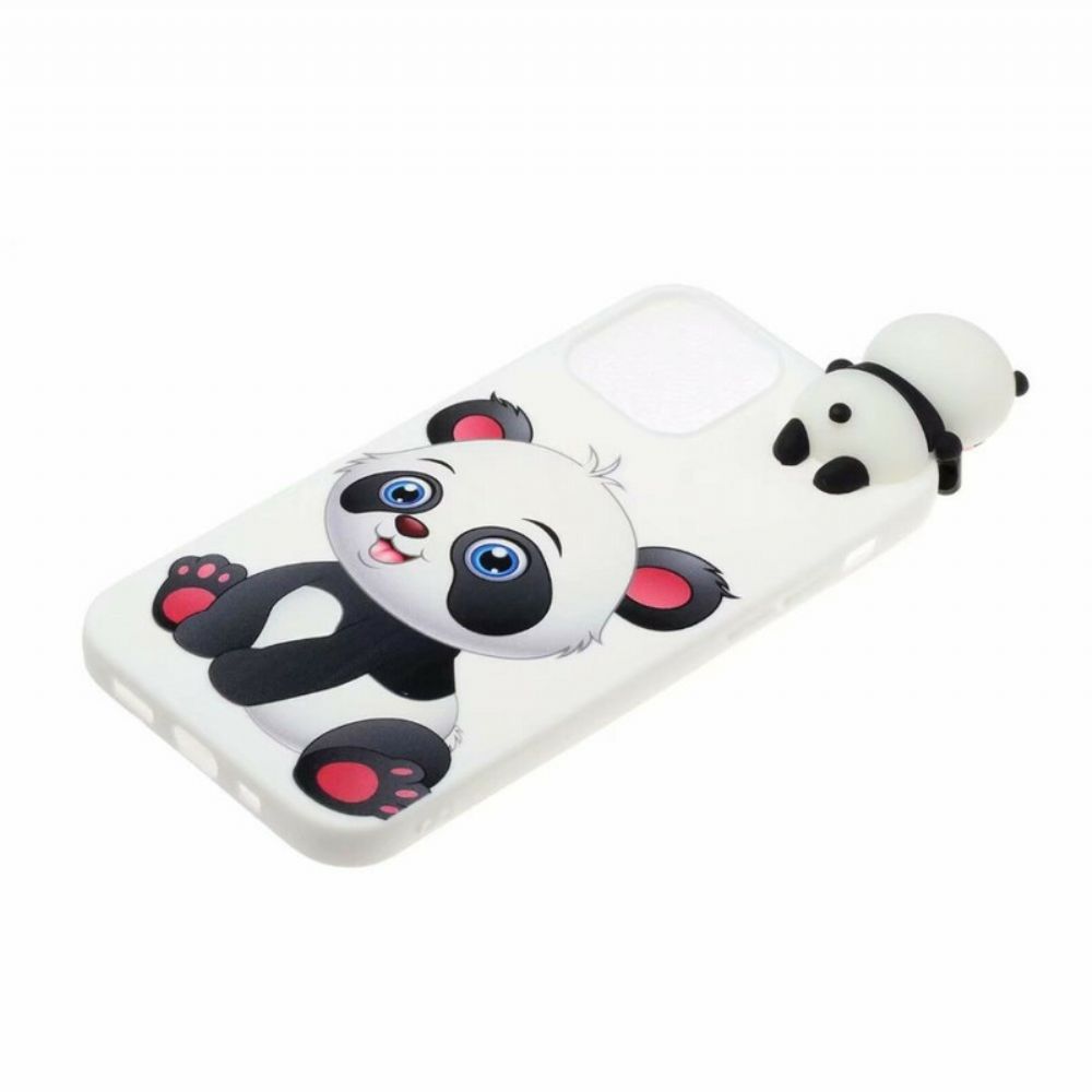 Hoesje voor iPhone 13 Schattige Panda 3d