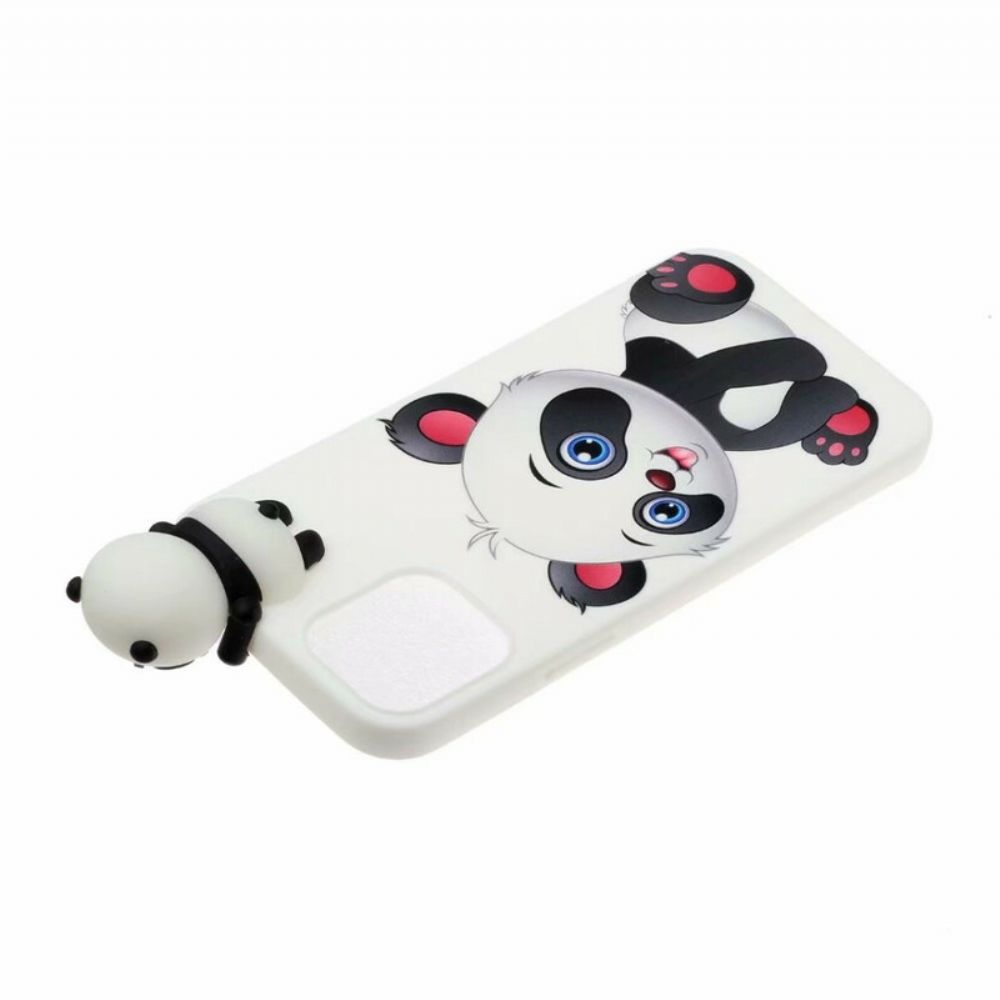 Hoesje voor iPhone 13 Schattige Panda 3d