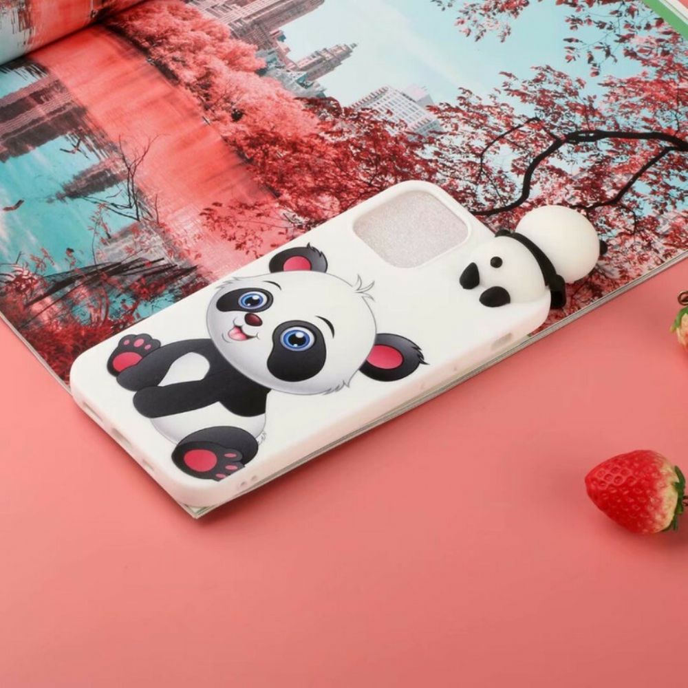 Hoesje voor iPhone 13 Schattige Panda 3d