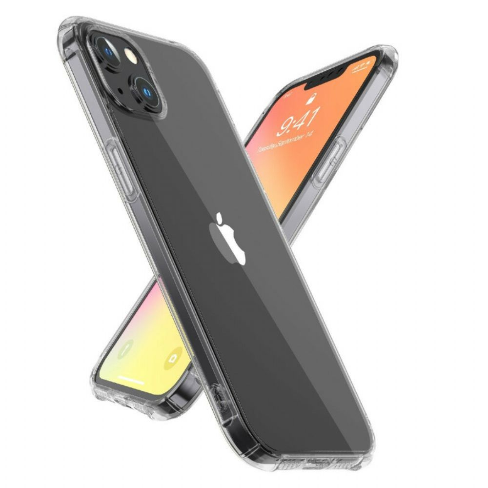 Hoesje voor iPhone 13 Transparant Leeu-ontwerp