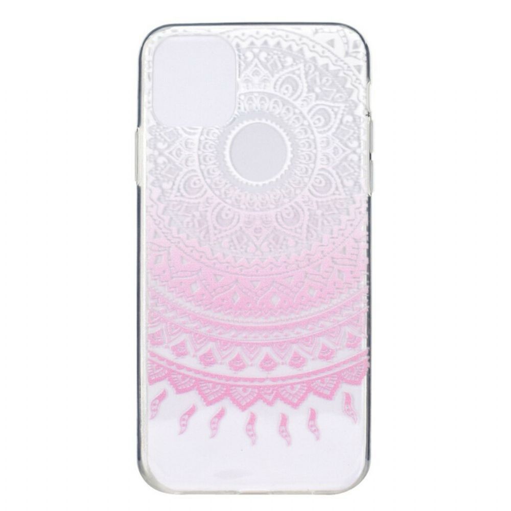 Hoesje voor iPhone 13 Transparante Gekleurde Mandala