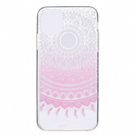 Hoesje voor iPhone 13 Transparante Gekleurde Mandala