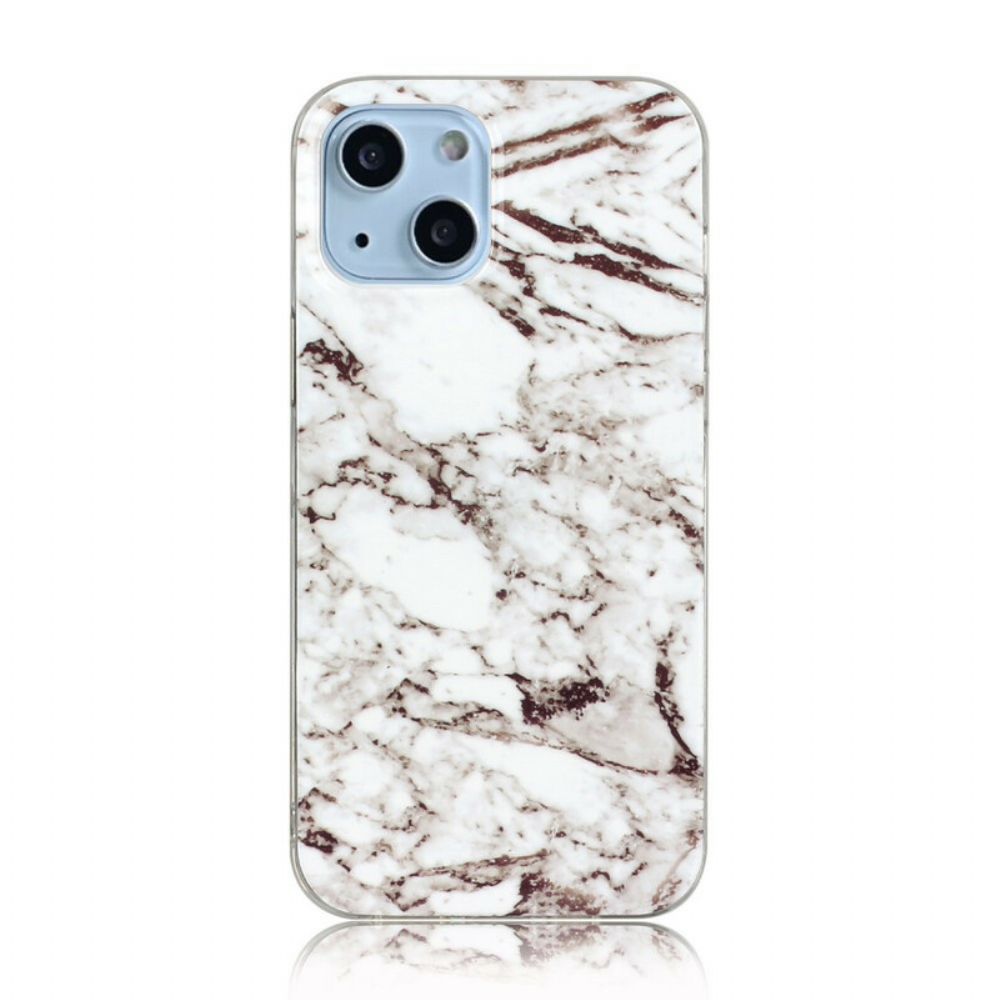 Hoesje voor iPhone 13 Vereenvoudigd Marmer