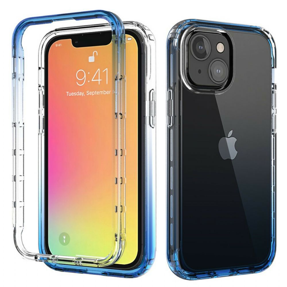 Hoesje voor iPhone 13 Verloopkleur