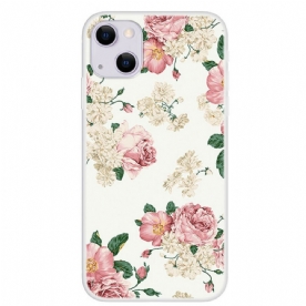 Hoesje voor iPhone 13 Vrijheidsbloemen