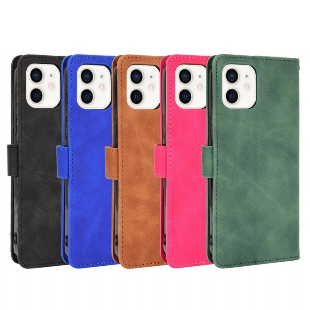 Leren Hoesje voor iPhone 13 Skin-touch