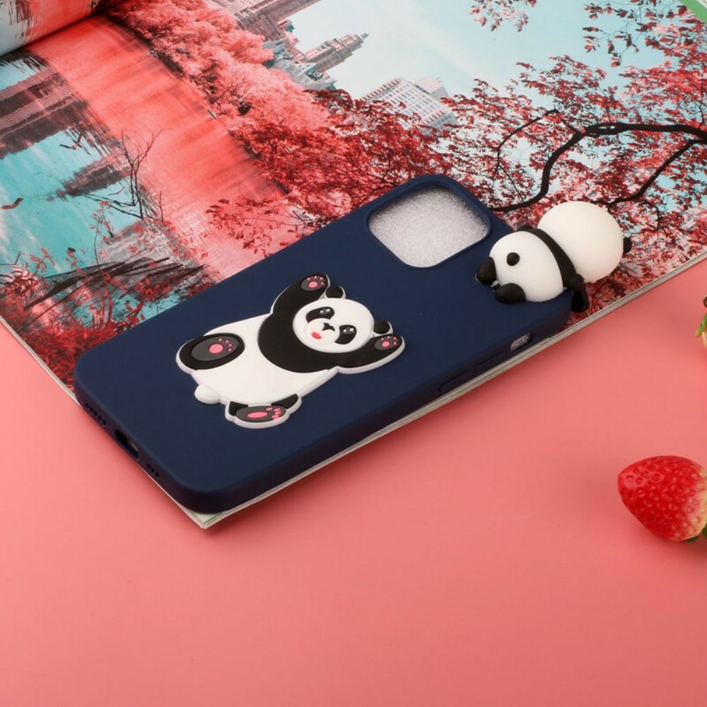 Telefoonhoesje voor iPhone 13 Grote Panda 3d